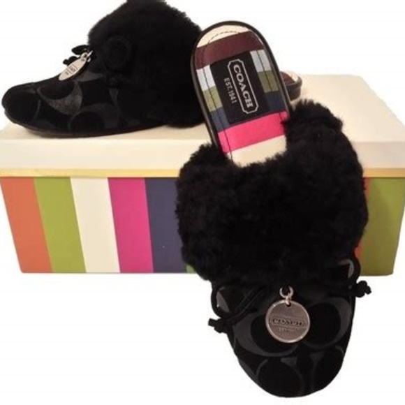 coach carra women's slippers